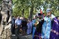 В станице Краснодонецкая, состоялось торжественное мероприятие посвященное открытию памятного знака в честь 225-летия с начала промышленного освоения угольных месторождений Ростовской области