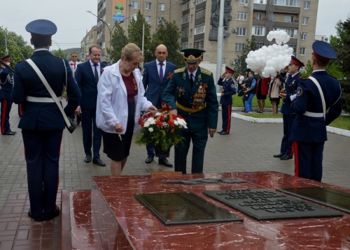 Белокалитвинцы почтили память погибших в Великой Отечественной войне  1941-1945 годов