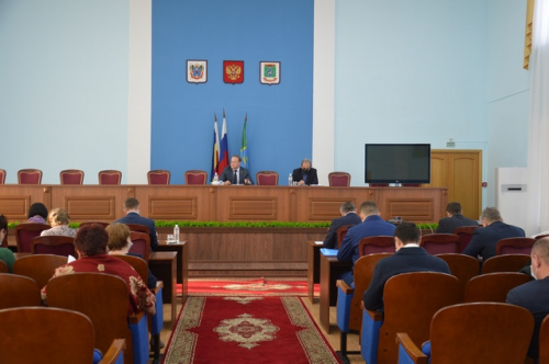 Заседание Собрания депутатов Белокалитвинского района