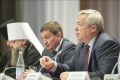 Губернатор Ростовской области Василий Голубев и исполняющий обязанности Губернатора Волгоградской области Андрей Бочаров посетили Белокалитвинский район с рабочим визитом