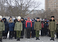 В честь 75-годовщины освобождения города Белая Калитва от немецко-фашистских захватчиков состоялось открытие памятного мемориала-танка ИС-3
