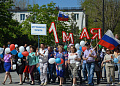 В Белокалитвинском районе возобновляется добрая, всеми любимая традиция – праздничная демонстрация трудовых коллективов 