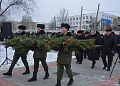 В честь 75-годовщины освобождения города Белая Калитва от немецко-фашистских захватчиков состоялось открытие памятного мемориала-танка ИС-3