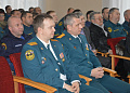 Белокалитвинские спасатели принимают поздравления с профессиональным праздником от главы Администрации района