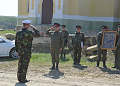 Во время проведения военно-полевых сборов юные  казаки получили благословение на несение военной службы