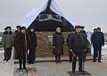 В честь 75-годовщины освобождения города Белая Калитва от немецко-фашистских захватчиков состоялось открытие памятного мемориала-танка ИС-3