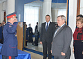Губернатор Ростовской области Василий Голубев и Глава района Ольга Мельникова поздравили кадет Белокалитвинского Матвея Платова казачьего кадетского корпуса с принятием Кодекса чести