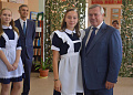 С Днем знаний белокалитвинских ребят поздравил Губернатор Ростовской области Василий Голубев