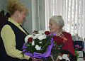 Глава Администрации района  поздравила с 85-летним юбилей ветерана труда, Отличника здравоохранения  Сорочинскую Нину Сергеевну