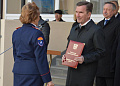 Белокалитвинскому Матвея Платова казачьему кадетскому корпусу вручено Переходящее знамя Президента Российской Федерации