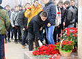 Митинг, посвящённый 26-й годовщине вывода Советских войск из Афганистана