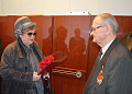 Глава района Ольга Мельникова поздравила с 90-летием ветерана Великой Отечественной войны Владимира Михайловича Гавритенко