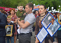 Более 11 тысяч белокалитвинцев стали участниками шествия  «Бессмертного полка»