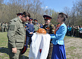 Во время проведения военно-полевых сборов юные  казаки получили благословение на несение военной службы
