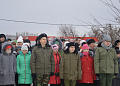В честь 75-годовщины освобождения города Белая Калитва от немецко-фашистских захватчиков состоялось открытие памятного мемориала-танка ИС-3