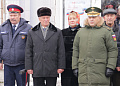 Глава Администрации района Ольга Мельникова и и.о.атамана Усть-Белокалитвинского казачьего юрта Федор Тарасенко приняли участие в мероприятиях, посвященных 75-ой годовщине Тацинского танкового рейда
