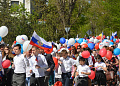 В Белокалитвинском районе возобновляется добрая, всеми любимая традиция – праздничная демонстрация трудовых коллективов 