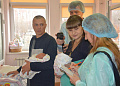 В Ростовском Перинатальном центре провели торжественную церемонию выписки многодетной семьи Чувашловых