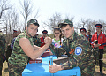 Во время проведения военно-полевых сборов юные  казаки получили благословение на несение военной службы