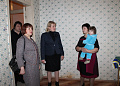В рамках выезда  информационной группы в Коксовское поселение, Глава района посетила многофункциональный социальный центр в честь Святой Блаженной Матроны Московской
