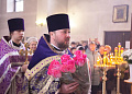 Епископ Корнилий совершил Божественную литургию в храме Державной иконы Пресвятой Богородицы