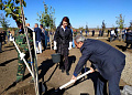 Делегация Белокалитвинского района приняла участие в закладке сада Победы на «Самбекских высотах»
