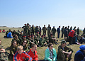 Во время проведения военно-полевых сборов юные  казаки получили благословение на несение военной службы