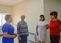 Ольга Мельникова посетила медицинские учреждения района