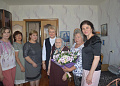 Именные поздравления с 90-летием от Президента Российской Федерации, Губернатора Ростовской области вручены Чекменевой Нине Лукьяновне